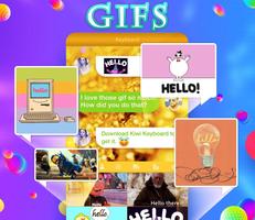 Kiwi Keyboard–Emoji, Original Stickers, and GIFs ảnh chụp màn hình 3