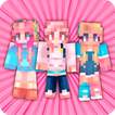Girls Skins for Minecraft أيقونة