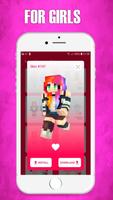 Girls Skins for Minecraft اسکرین شاٹ 1