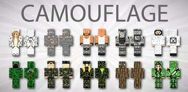 Camouflage Skins für Minecraft