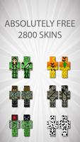 Camouflage Skins für Minecraft Plakat