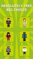 Herobrine Skins for Minecraft 포스터