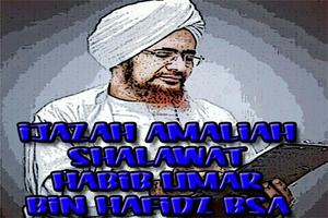 Ijazah Shalawat Habib Umar Bin Hafidz Cartaz