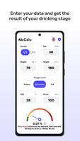 AlcCalc - BAC calculator Affiche