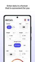 AlcCalc - BAC calculator capture d'écran 2