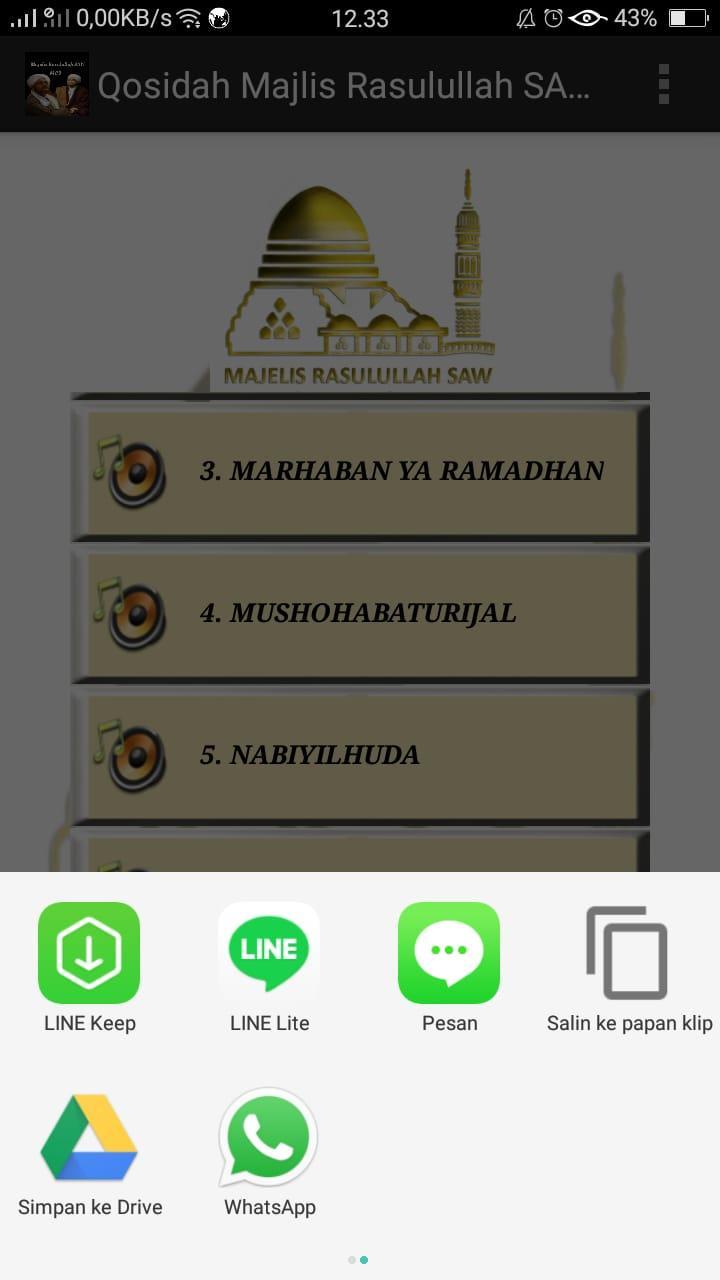Majlis Rasulullah Mp3 for Android - APK Download