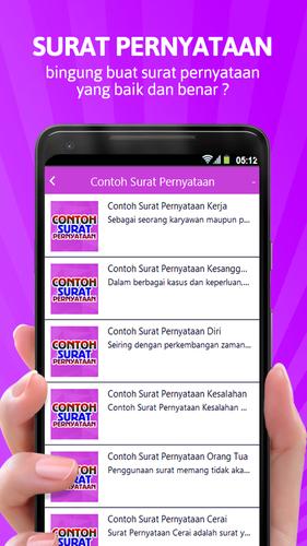 Download Contoh Surat Pernyataan Latest 1 1 Android Apk