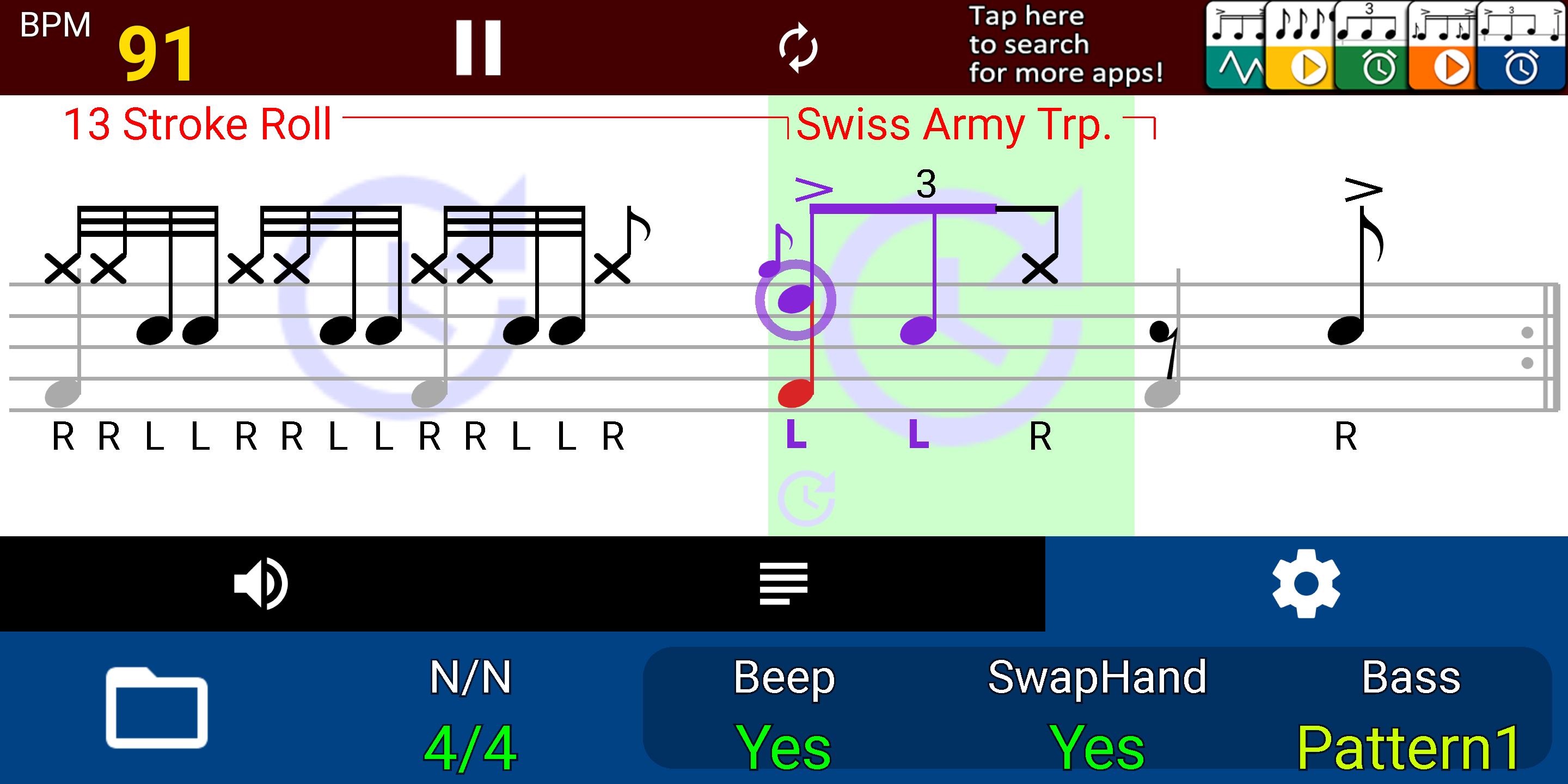 Drum Rudiment Player for Android - APK Download