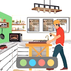 Kitchen Color Selection أيقونة