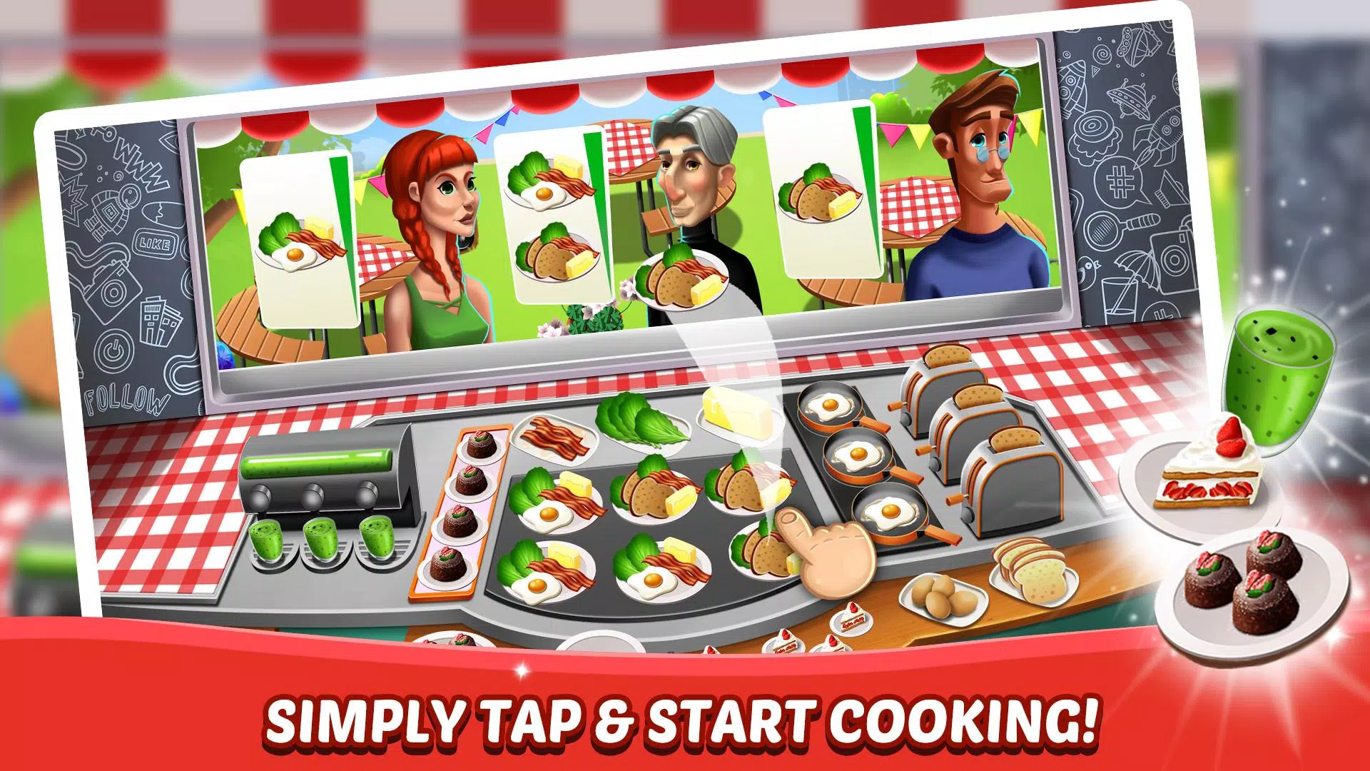 Equipe de Culinária - Jogos de Restaurantes - Baixar APK para Android