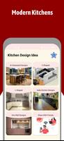 Modern Kitchen Design Ideas पोस्टर