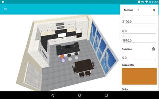 برنامه‌نما My Kitchen: 3D Planner عکس از صفحه