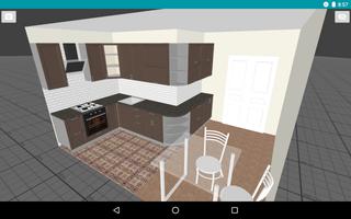 Poster La mia cucina: Planner 3D