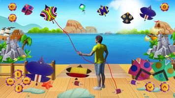 Kite Game 3D Kite Flying Games imagem de tela 2