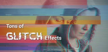 VHS Cam: glitch photo effects