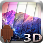 3D Kitkat 4.4 Mountain lwp icône