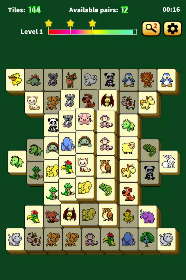 Mahjong Solitaire: Blocos