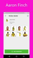 WA Stickers for Australian Cricketer 2019 capture d'écran 1