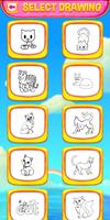 Kitty Coloring Game स्क्रीनशॉट 1