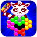 Kitty Hexagon Block Puzzle