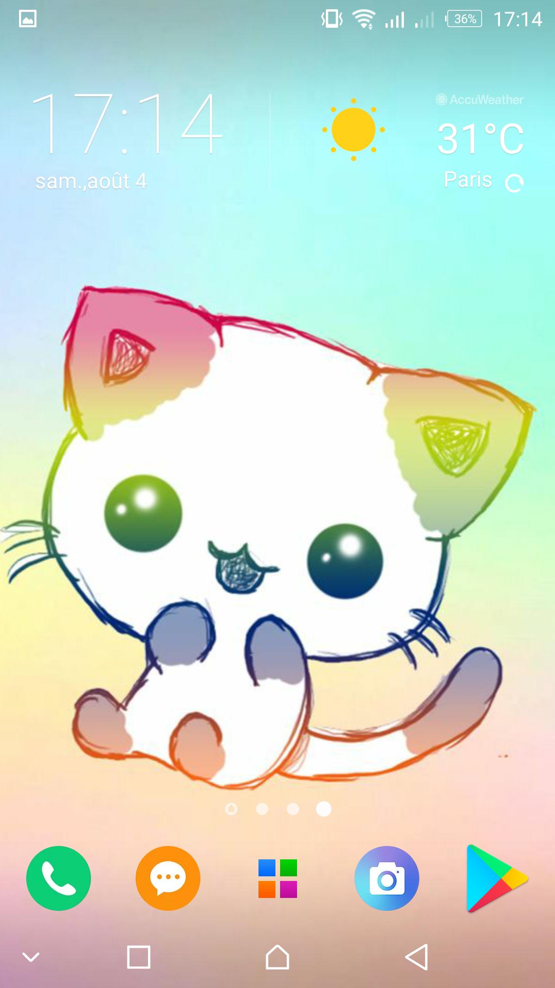  Kawaii  Cats  Wallpapers  Cute  Backgrounds  for Android 