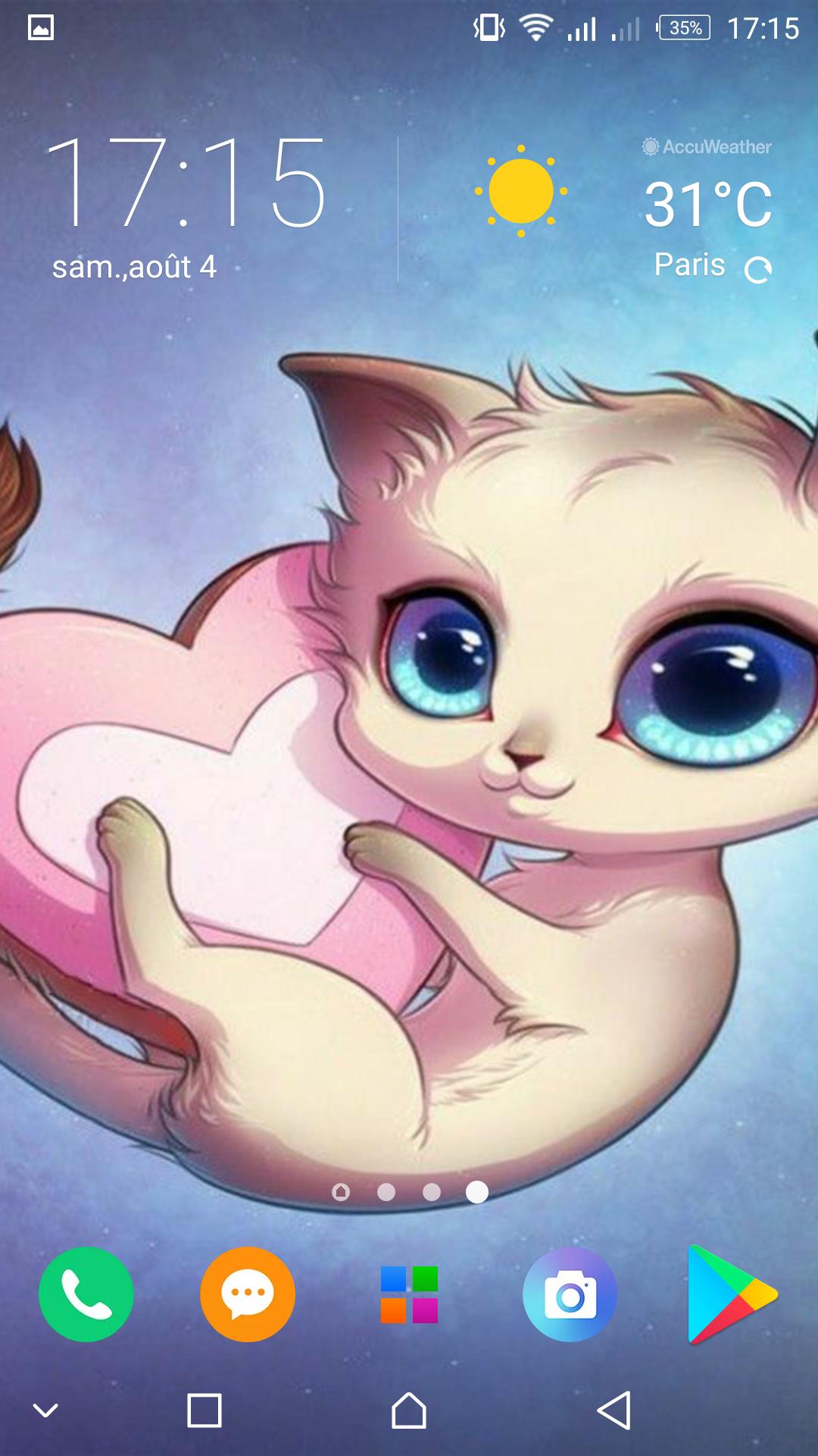 Kawaii Cats Wallpapers - Cute Backgrounds for Android - APK Download