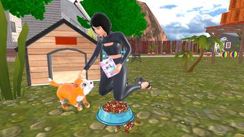 Kitty Cat Game Virtual Cat Run ảnh chụp màn hình 1