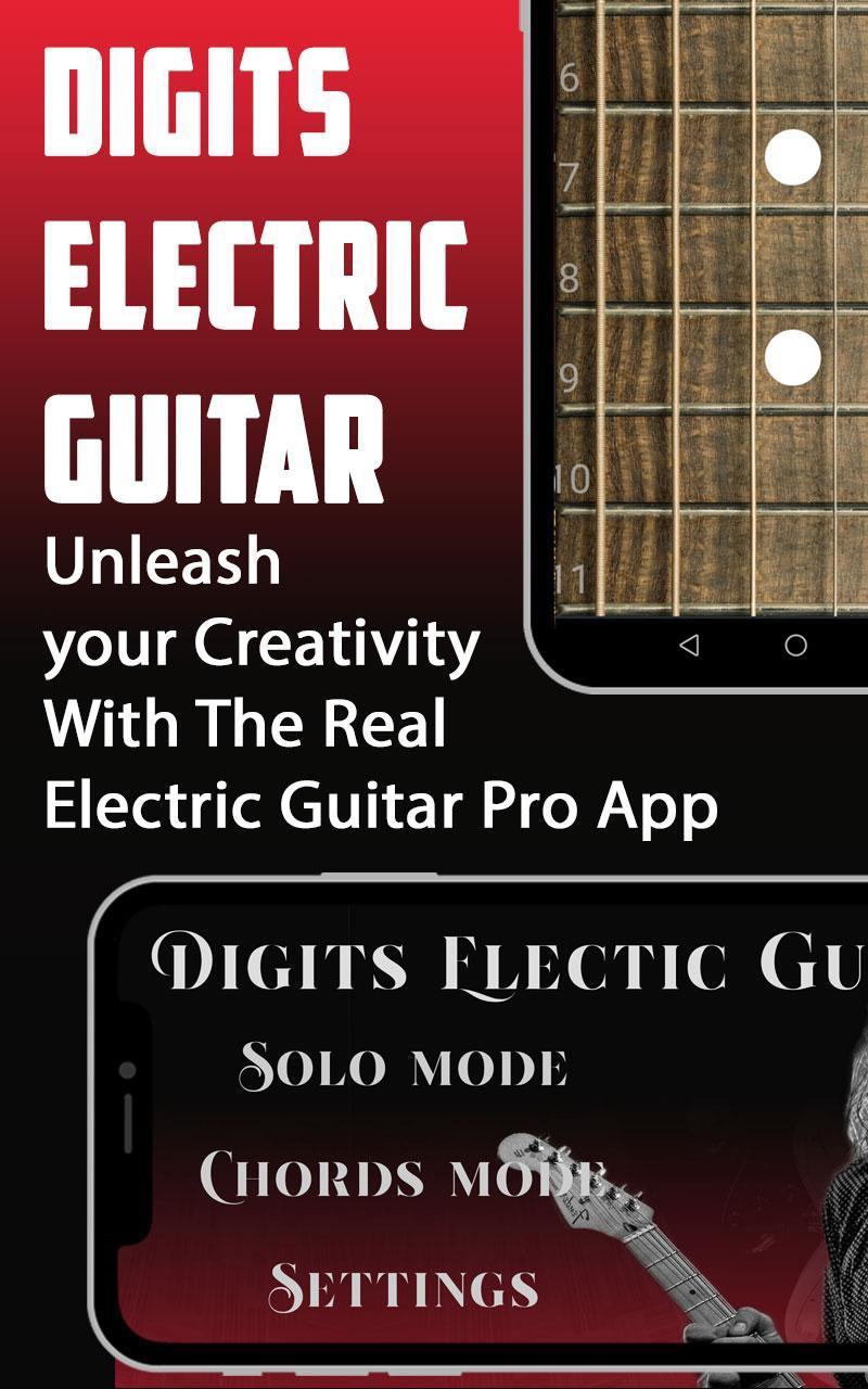 Digits Electric Guitar : Real Electric Guitar Pro for Android - APK Download