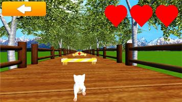 Runner Pet Dash Adventure: Surf Cat Dream Jungle capture d'écran 1
