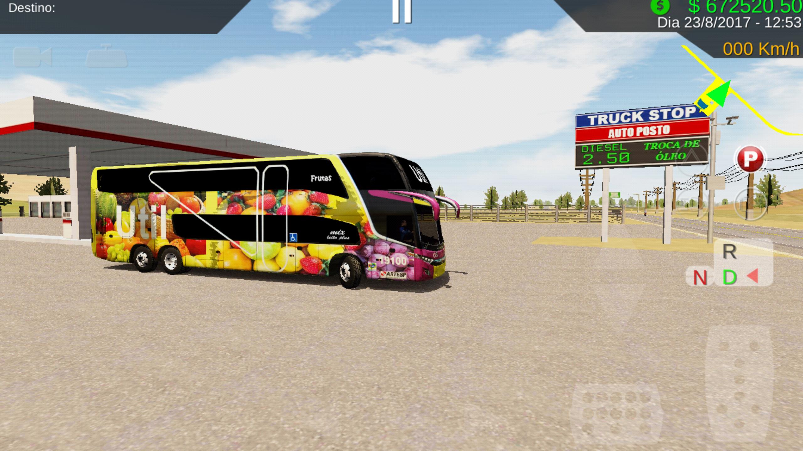 Jogo De Ônibus Rodoviária Brasileiro para Celular - Heavy Bus