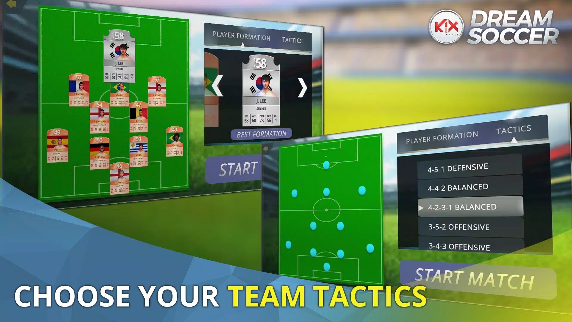 Download do APK de KiX Dream Soccer para Android