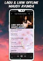 Lagu Lirik Maudy Ayunda Offline capture d'écran 3