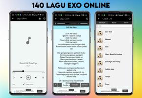 Lagu Lirik EXO Offline capture d'écran 1