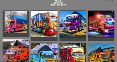 Modification of Truck Stickers 2019 poster