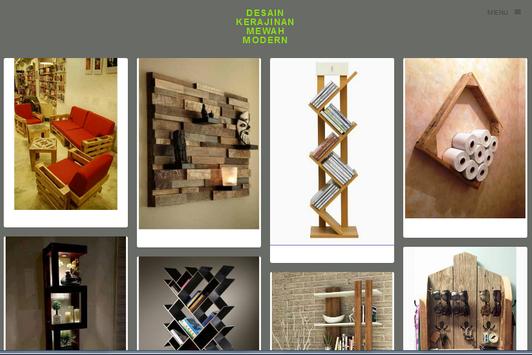 Elegant Wood Furniture Design poster