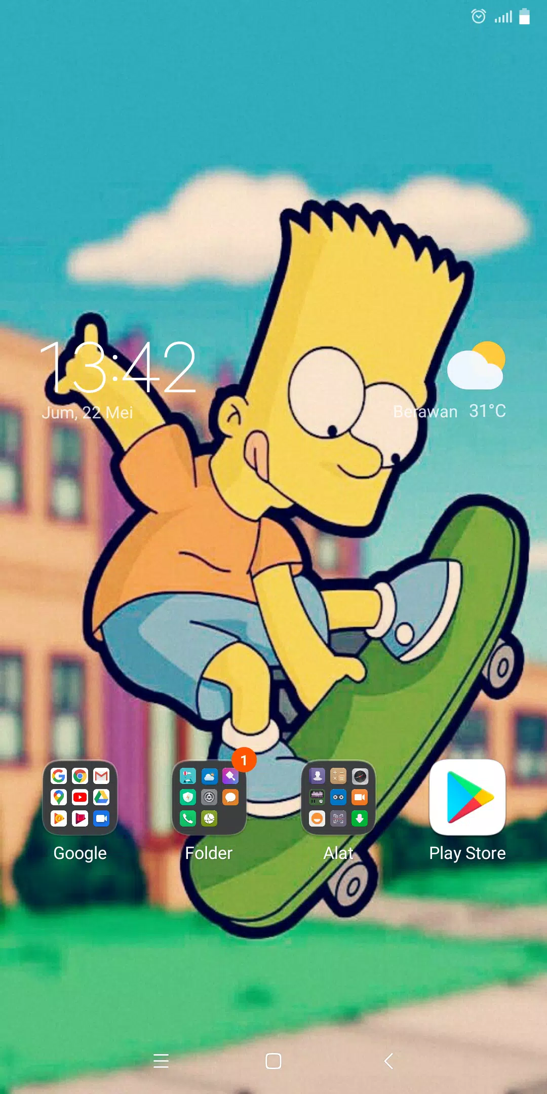 BART SIMPSON Wallpaper - Download to your mobile from PHONEKY