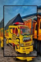 Wallpaper Truk Modif poster