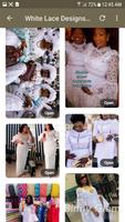 Bamako White Lace Designs. 스크린샷 3