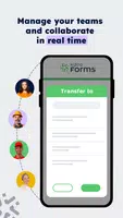 برنامه‌نما Kizeo Forms, Mobile forms عکس از صفحه
