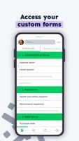 Kizeo Forms, Mobile forms الملصق