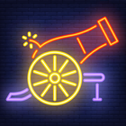 Cannon Shooting Games Cannon Shot Game Free أيقونة