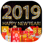 New Year Photo Frames 2019 ícone