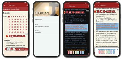 King James bible app - KJV screenshot 1