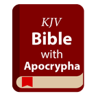 KJV Bible with Apocrypha icône