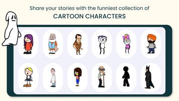 برنامه‌نما Tweencraft - Cartoon Video animation app عکس از صفحه