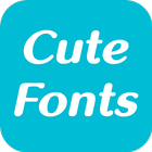 Cute Fonts - Emoji Keyboard icône