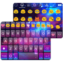 Color Galaxy Emoji Keyboard APK