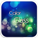 Color Glass Love EmojiKeyboard APK