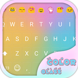 Color Glass Emoji Keyboard ícone