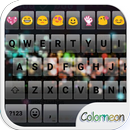 Color Neon Love Emoji Keyboard APK